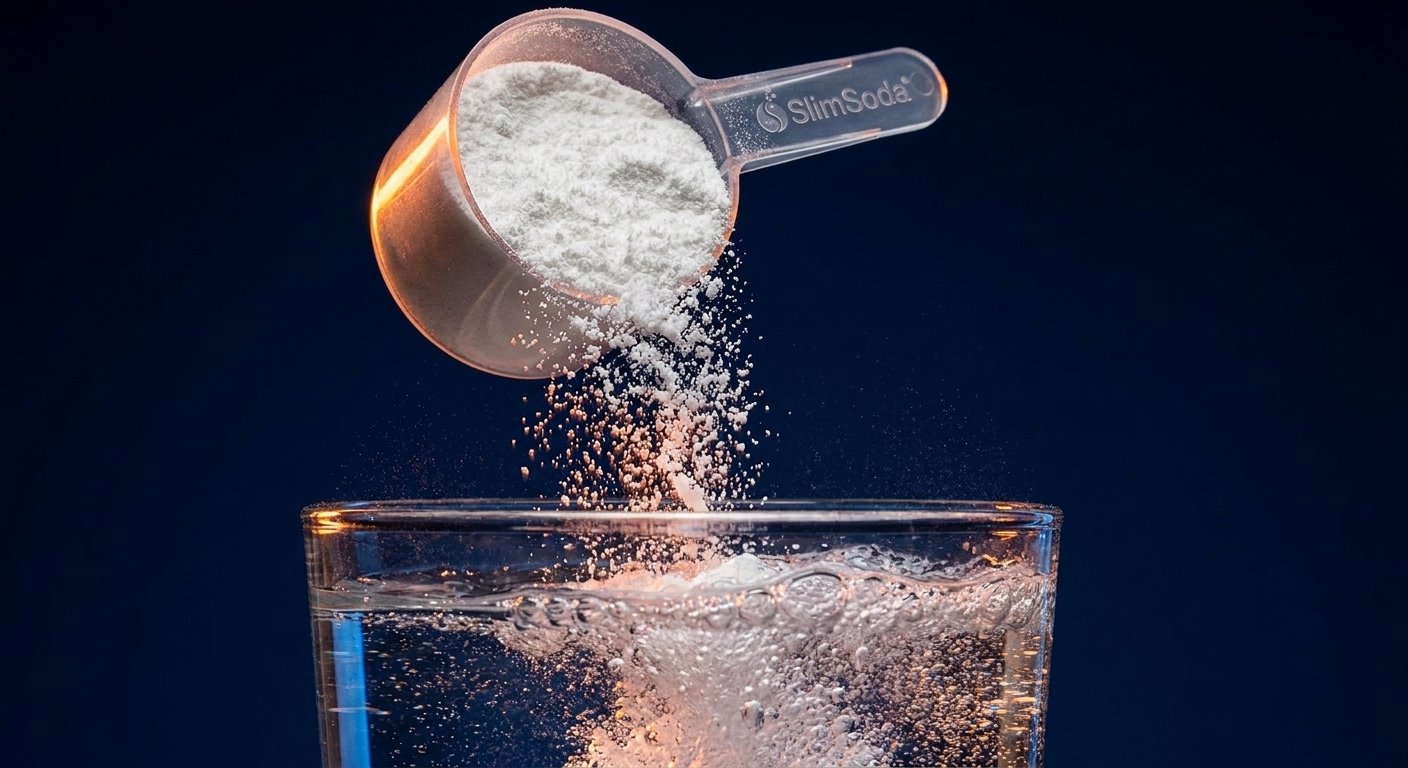 Scoop into water